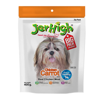JerHigh Carrot Stick – Real Chicken Meat Dog Treat  (Big Pack)